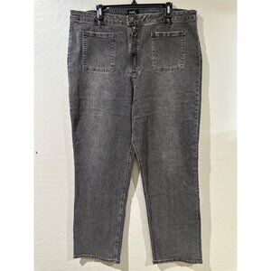 ModX Women's High Waist Wide Leg Jeans Plus Size 22W NWOT